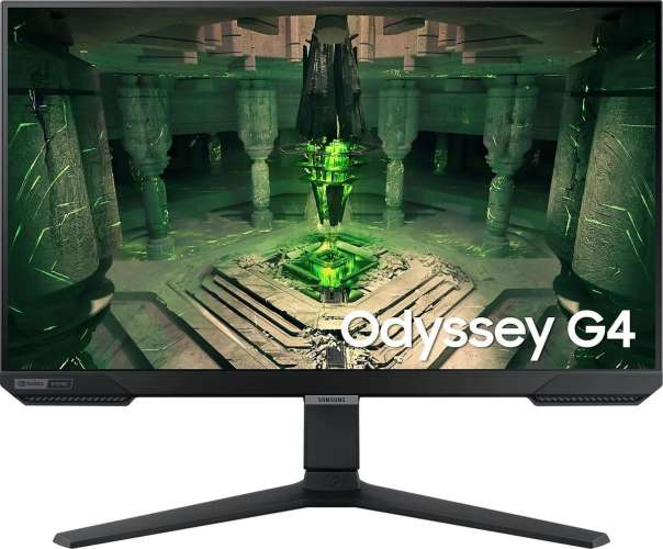 27" Монитор Samsung Odyssey G4 S27BG400EI,  1920x1080,  IPS,  240Гц,  2хHDMI,  1хDP,  черный [ls27bg400eixci]